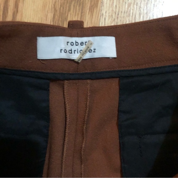 NWT Robert Rodriguez Pleat Front Trousers - Picture 7 of 12